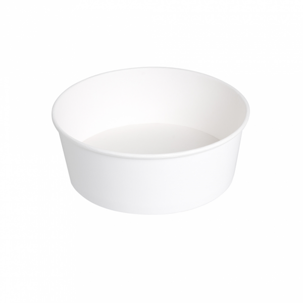 INSALATIERA 1300 ML 337 G/M2 + PE Ø 18,7x7 CM BIANCO CARTONE (300 UNITÀ) INSALATIERA 1300 ML 337 G/M2 + PE Ø 18,7x7 CM BIANCO CARTONE (300 UNITÀ)
