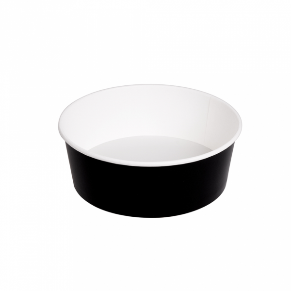 INSALATIERA 1300 ML 337 G/M2 + PE Ø 18,7x7 CM NERO CARTONE (300 UNITÀ) INSALATIERA 1300 ML 337 G/M2 + PE Ø 18,7x7 CM NERO CARTONE (300 UNITÀ)
