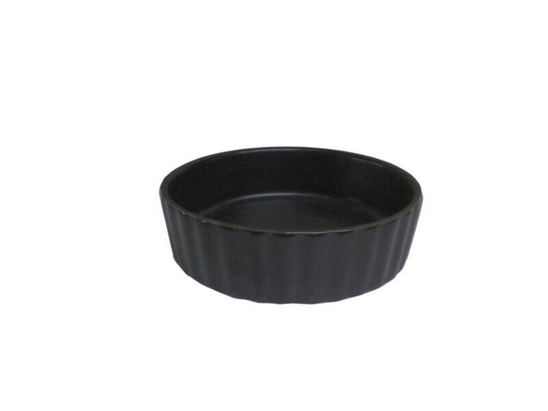 Tortiera 11 cm Stoneware Nero Matt ST_37119 Mps Tortiera 11 cm Stoneware Nero Matt ST_37119 Mps