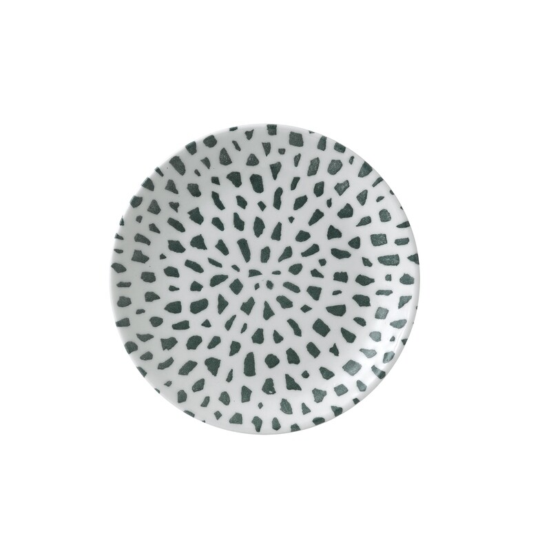 Piatto coupè 16.5 cm - Terrazzo Green Dudson