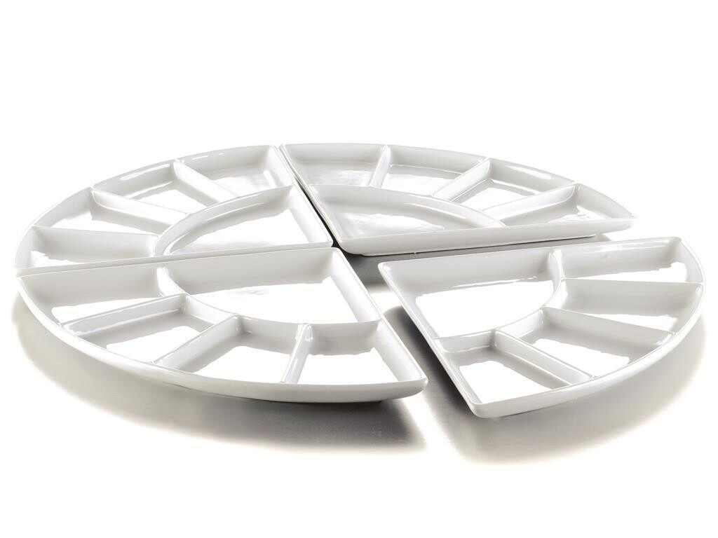 Piatto Bourguignon 5 Scomparti 37x26 cm Complementi 1151370 Mps