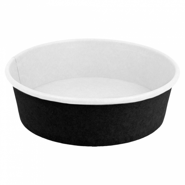 INSALATIERA 500 ML 18PE + 320 + 18 PE G/M2 Ø15/12,8x4,5 CM NERO CARTONE (300 UNITÀ) INSALATIERA 500 ML 18PE + 320 + 18 PE G/M2 Ø15/12,8x4,5 CM NERO CARTONE (300 UNITÀ)