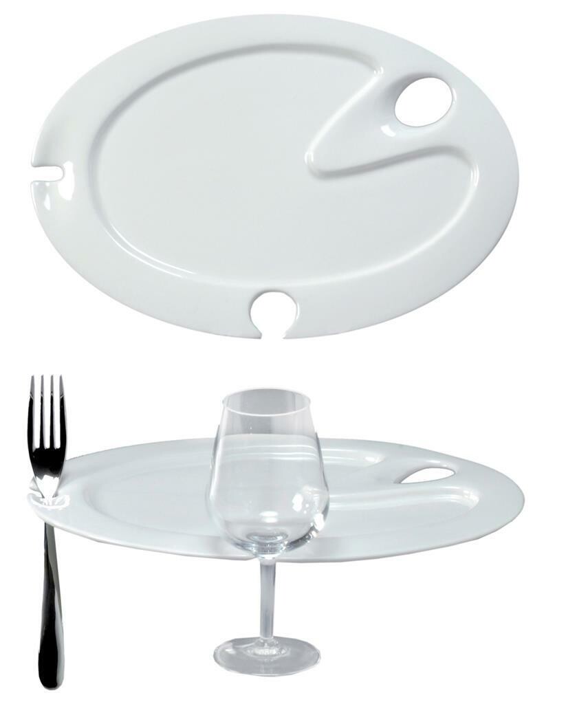 Tirolix - Piatto Buffet Con Foro 32 cm Plates 5742 Tirolix - Piatto Buffet Con Foro 32 cm Plates 5742