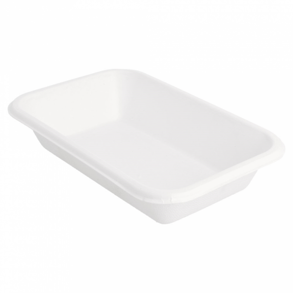 VASSOI 'BIONIC' 425 ML 18x12x3,5 CM BIANCO (600 UNITÀ)