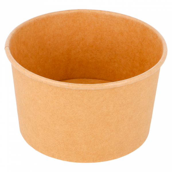 COPPETTA GELATO 240 ML 250 + 18 PE G/M2 Ø9,4x5,5 CM MARRONE CARTONE (2000 UNITÀ) COPPETTA GELATO 240 ML 250 + 18 PE G/M2 Ø9,4x5,5 CM MARRONE CARTONE (2000 UNITÀ)