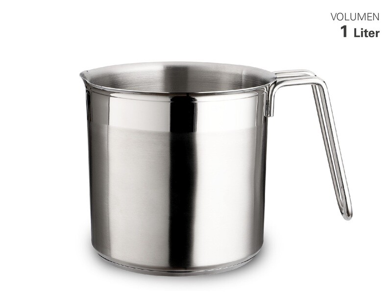 Weis - ​Pentola del latte con base a sandwich 1000 ml