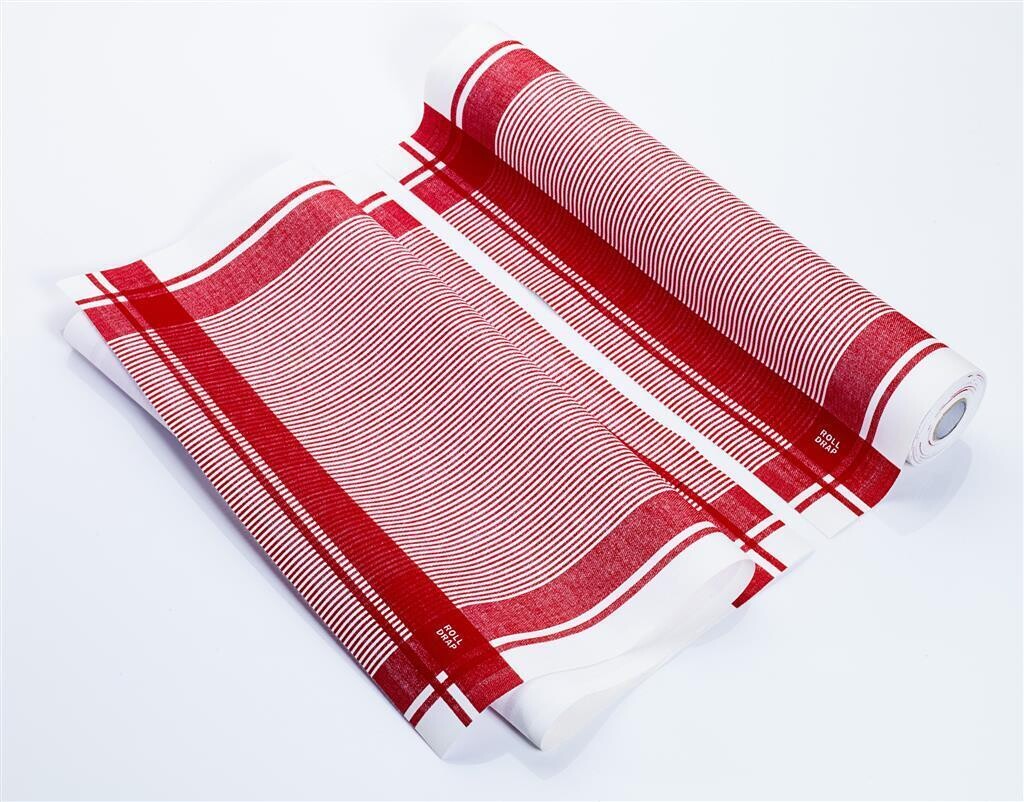 Rotolo 10 Panni 40x64 cm Red 20810101 Roll Drap Rotolo 10 Panni 40x64 cm Red 20810101 Roll Drap
