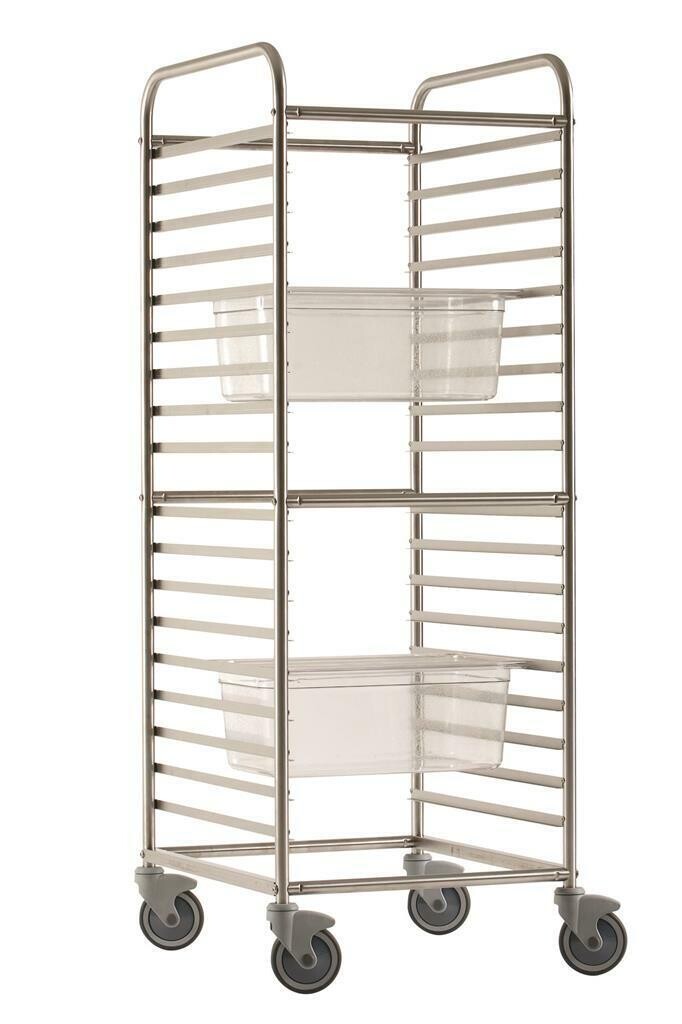 Carrello Gastronorm 62x73 cm GN18R Gi.Metal Carrello Gastronorm 62x73 cm GN18R Gi.Metal