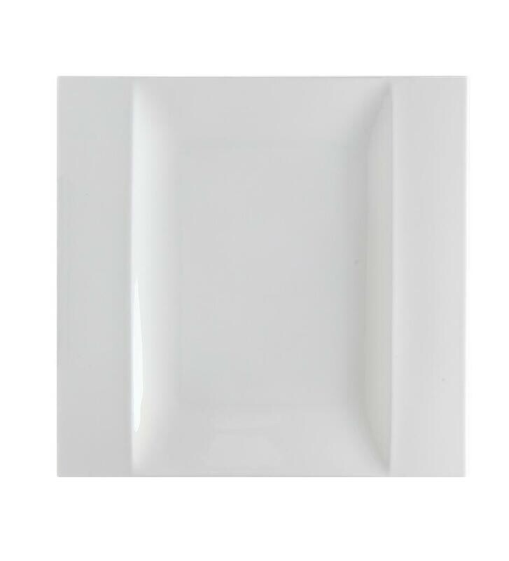 Tirolix - Piatto Quadro Ala 27x27 cm Gourmet Bone China Tirolix - Piatto Quadro Ala 27x27 cm Gourmet Bone China