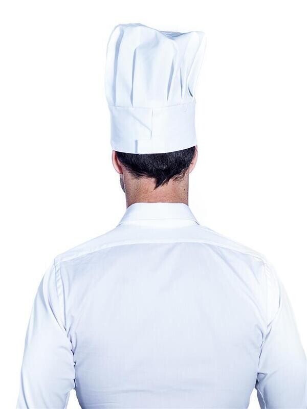 Cappello Chef White 10000051 Roll Drap Cappello Chef White 10000051 Roll Drap