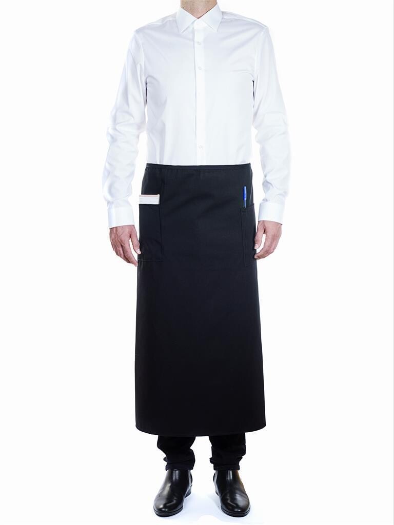 Grembiule Lungo Black 30000254 Roll Drap