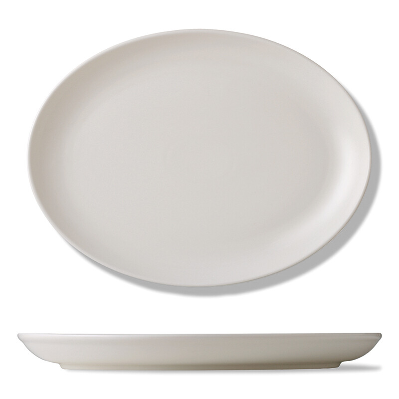 Yegam - Piatto coupe ovale 24.5cm Yegam - Piatto coupe ovale 24.5cm