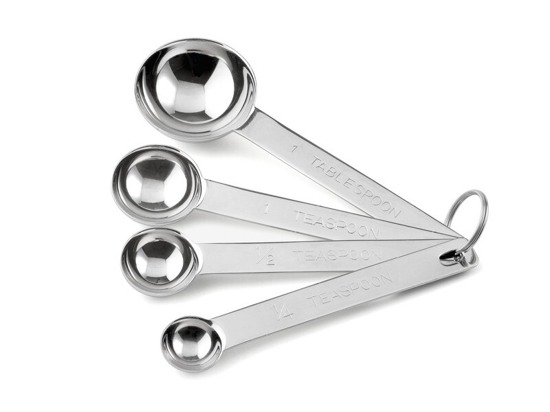 Set di 4 cucchiai per il tè in acciaio inox - Weis