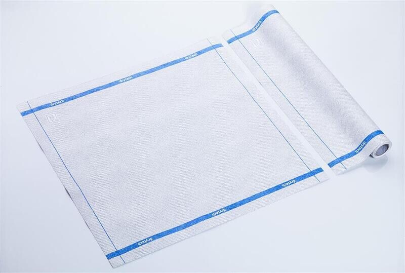 Rotolo 5 Panni 40x40 cm Bordo Blue ROT40-00-11 Roll Drap