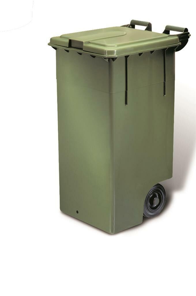 Bidone Con Coperchio 80 lt Verde Max 2800 Giganplast