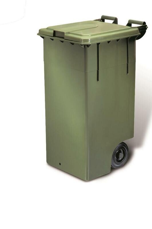 Bidone Con Coperchio 80 lt Verde Max 2800 Giganplast