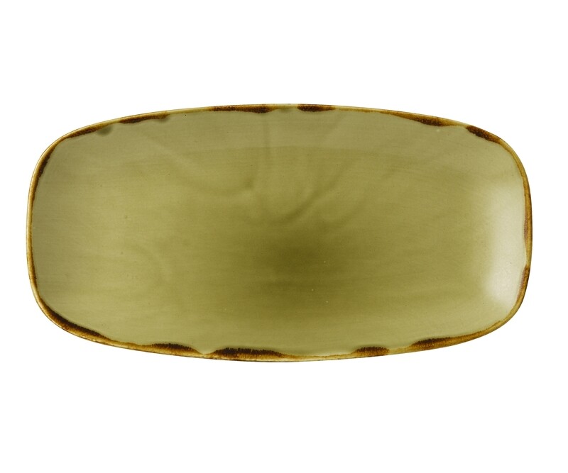 Chef's piatto rettangolare 29.8x15.3 cm - Harvest Green Dudson Chef's piatto rettangolare 29.8x15.3 cm - Harvest Green Dudson
