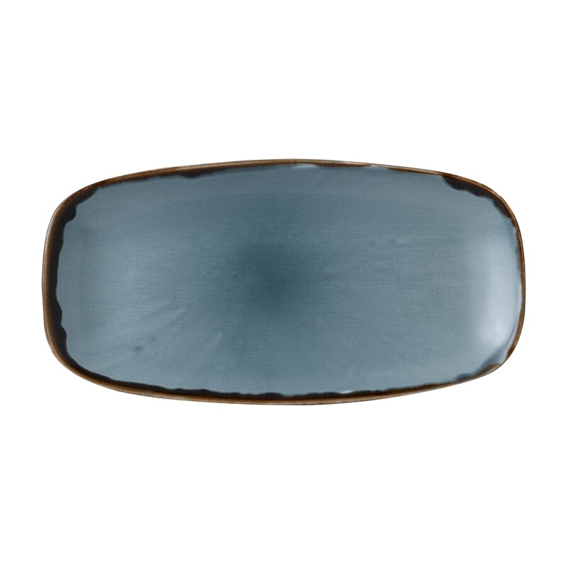 Chef's piatto rettangolare 29.8x15.3 cm - Harvest Blue Dudson Chef's piatto rettangolare 29.8x15.3 cm - Harvest Blue Dudson