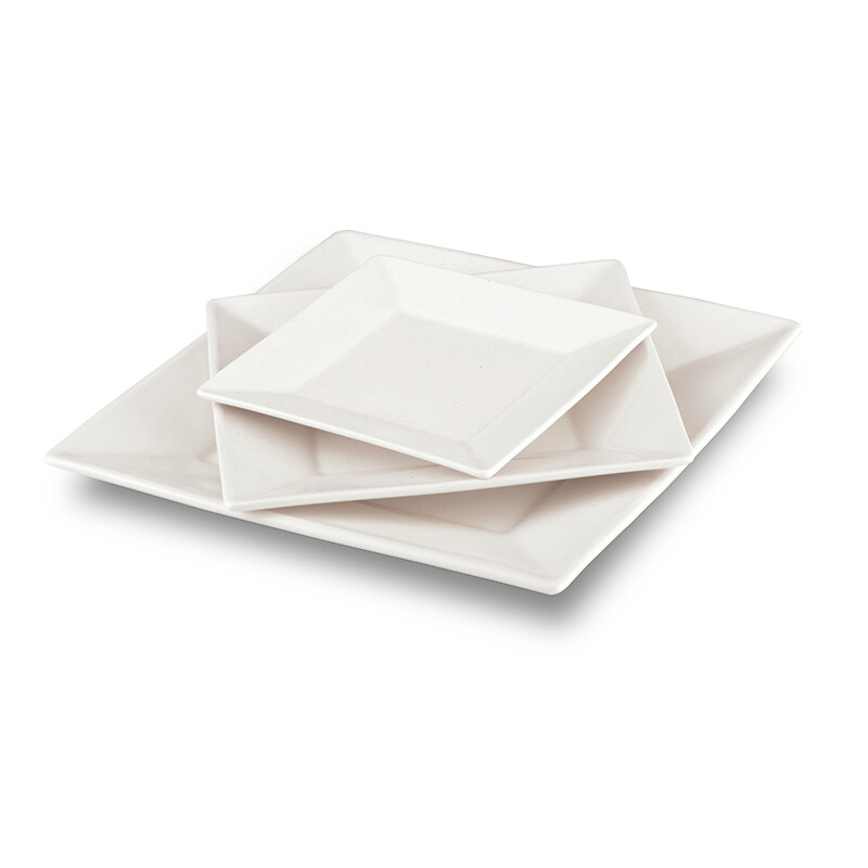 Yegam - Piatto quadrato 26cm Yegam - Piatto quadrato 26cm
