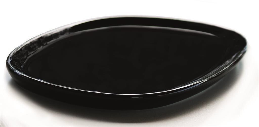 Piattino Rettangolare 13x9 cm Pebble Nero 1511135 Mps Piattino Rettangolare 13x9 cm Pebble Nero 1511135 Mps
