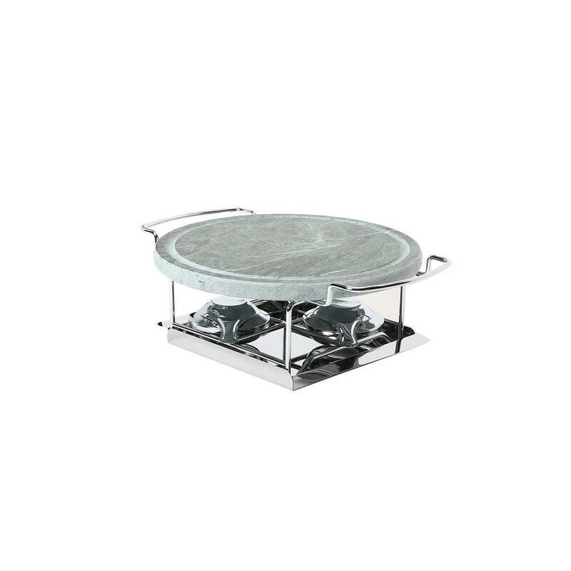 Tirolix - Grill Tondo 2 Bruciatori 30 cm 21688 Tirolix - Grill Tondo 2 Bruciatori 30 cm 21688