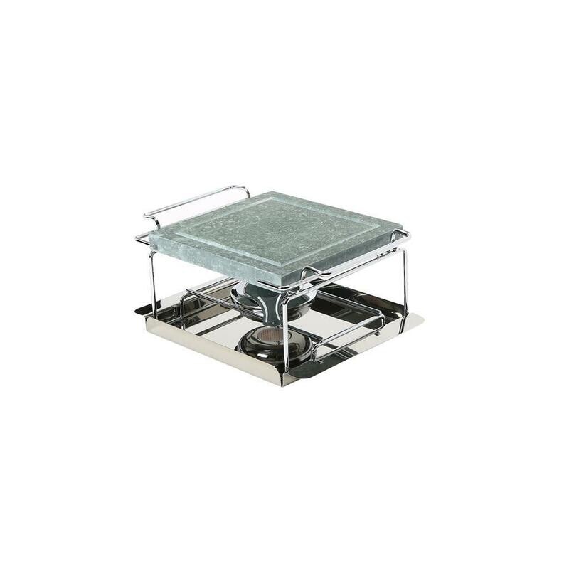 Tirolix - Grill Quadro 1 Bruciatore 19x19 cm 21937 Tirolix - Grill Quadro 1 Bruciatore 19x19 cm 21937