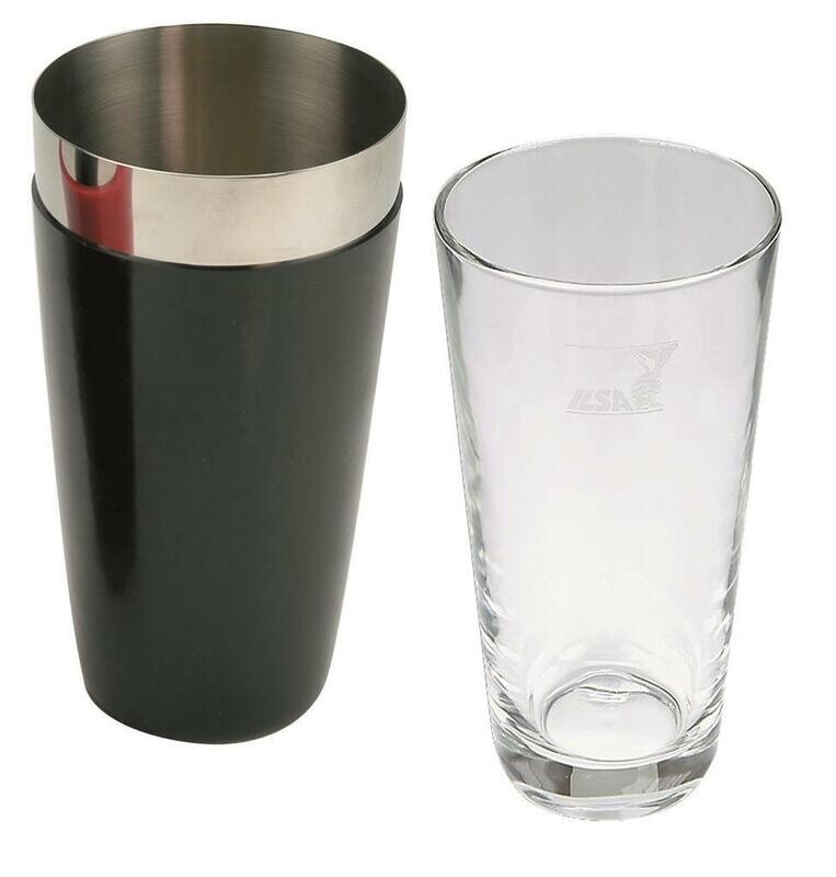Shaker Boston Rivestito 50 cl Nero Easy 165V Ilsa Shaker Boston Rivestito 50 cl Nero Easy 165V Ilsa