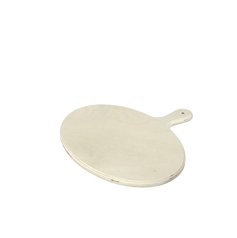 Tagliere Ovale Con Manico 36x24 cm TB36 Checco Tagliere Ovale Con Manico 36x24 cm TB36 Checco
