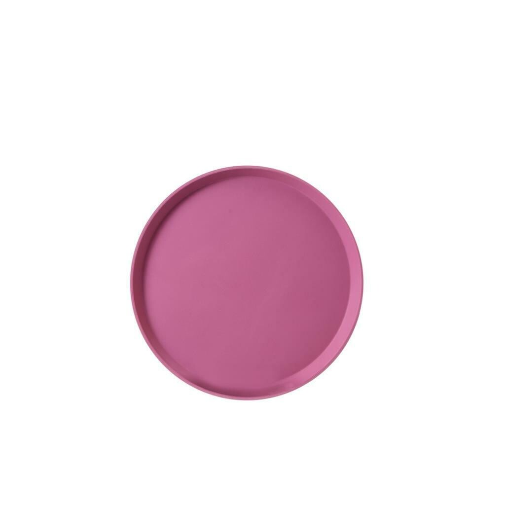 Tirolix - Vassoio Tondo 35.5 cm Rosa 1400CT Tirolix - Vassoio Tondo 35.5 cm Rosa 1400CT