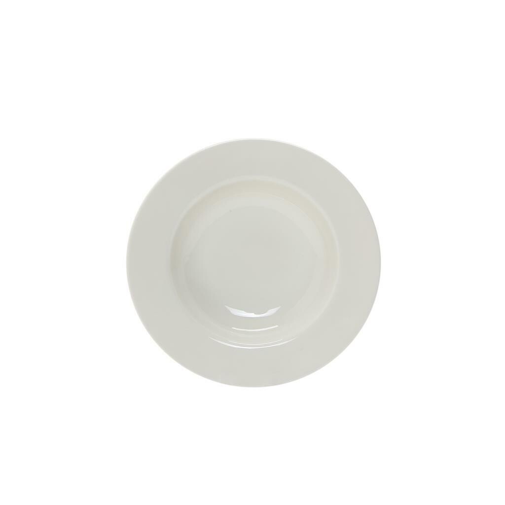 Piatto Fondo 23.5 cm Ritz New Bone Liscia Luzerne