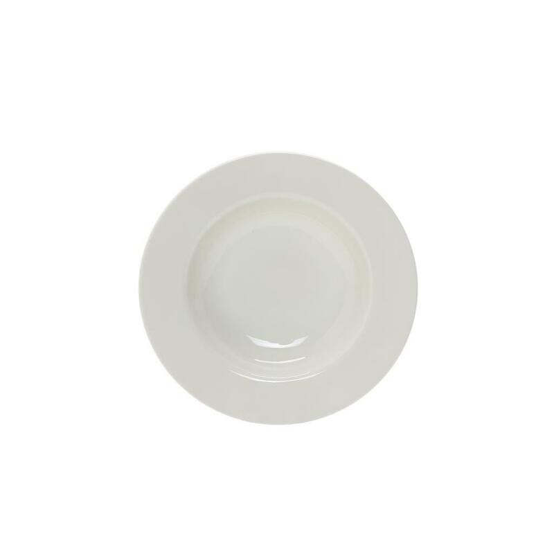 Piatto Fondo 23.5 cm Ritz New Bone Liscia Luzerne Piatto Fondo 23.5 cm Ritz New Bone Liscia Luzerne