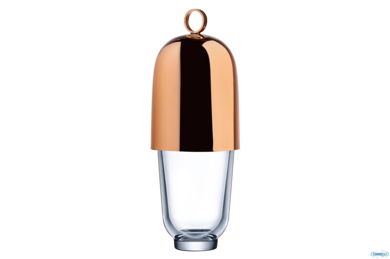 Hepburn - Shaker con Coperchio in Metallo 50 cl - NUDE Hepburn - Shaker con Coperchio in Metallo 50 cl - NUDE