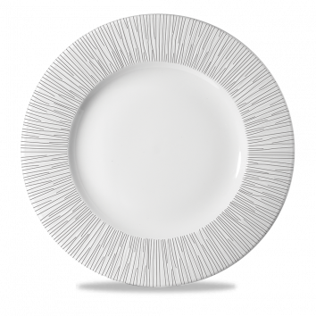 WIDE RIM PLATE