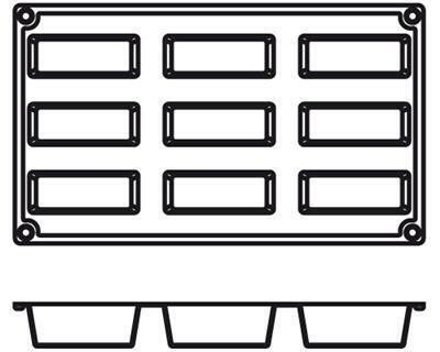 Placche Cake 3x8 cm PA028 Agnelli Placche Cake 3x8 cm PA028 Agnelli