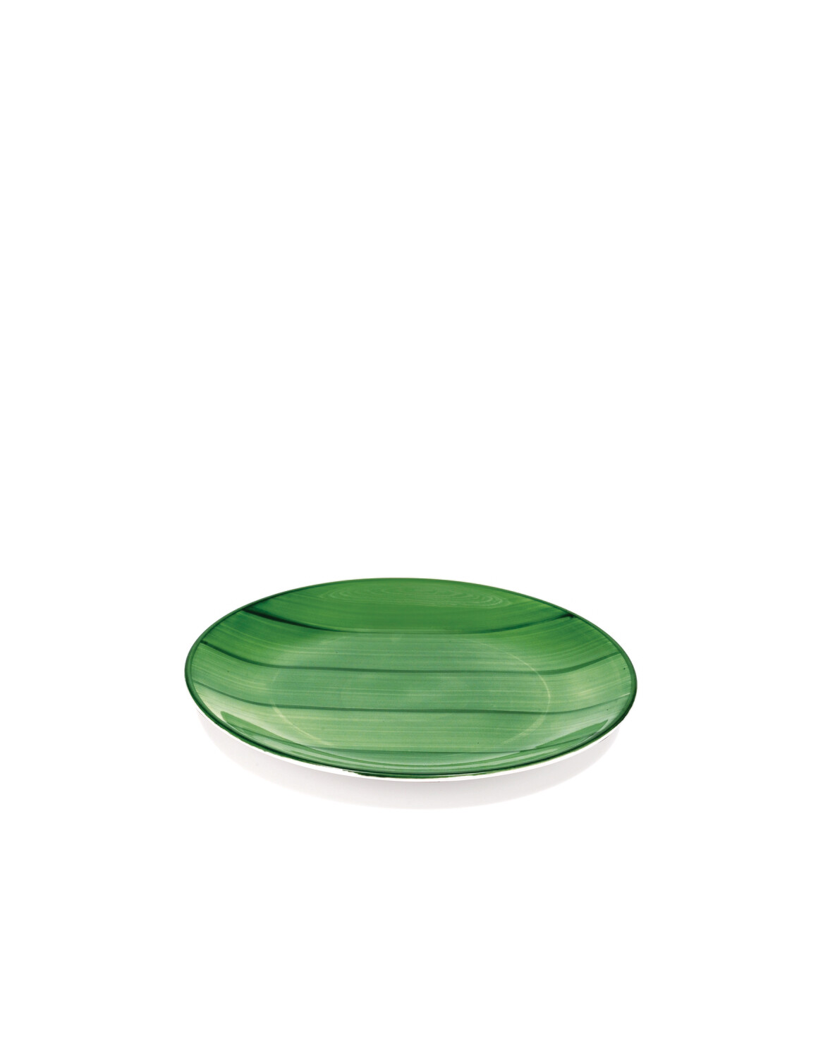 Zafferano - Striche - Piatto dessert - Verde Zafferano - Striche - Piatto dessert - Verde