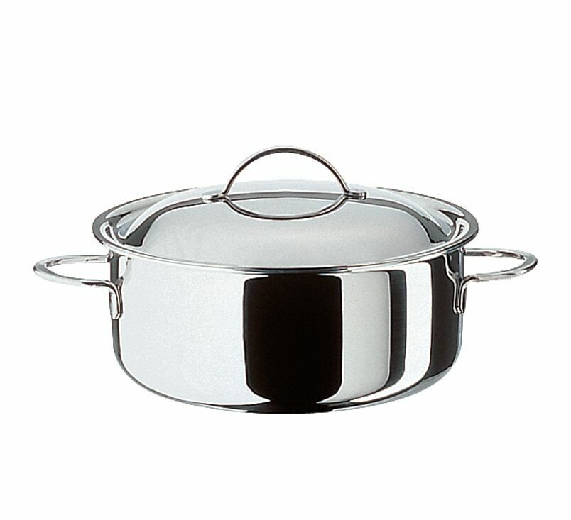 Spring - Casseruola bassa con coperchio CRISTAL 16 cm