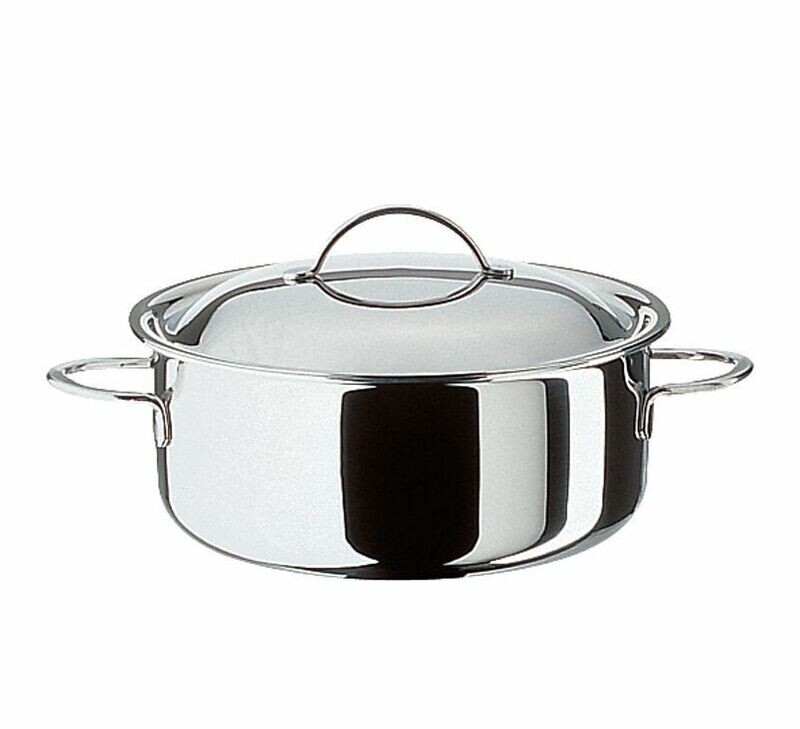Spring - Casseruola bassa con coperchio CRISTAL 20 cm