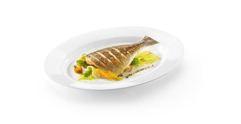 Bormioli Rocco - Piatto Pesce 35x26.7 cm Gran Gusto