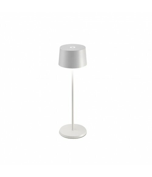 Olivia Lampada da Tavolo Bianco - Zafferano Olivia Lampada da Tavolo Bianco - Zafferano