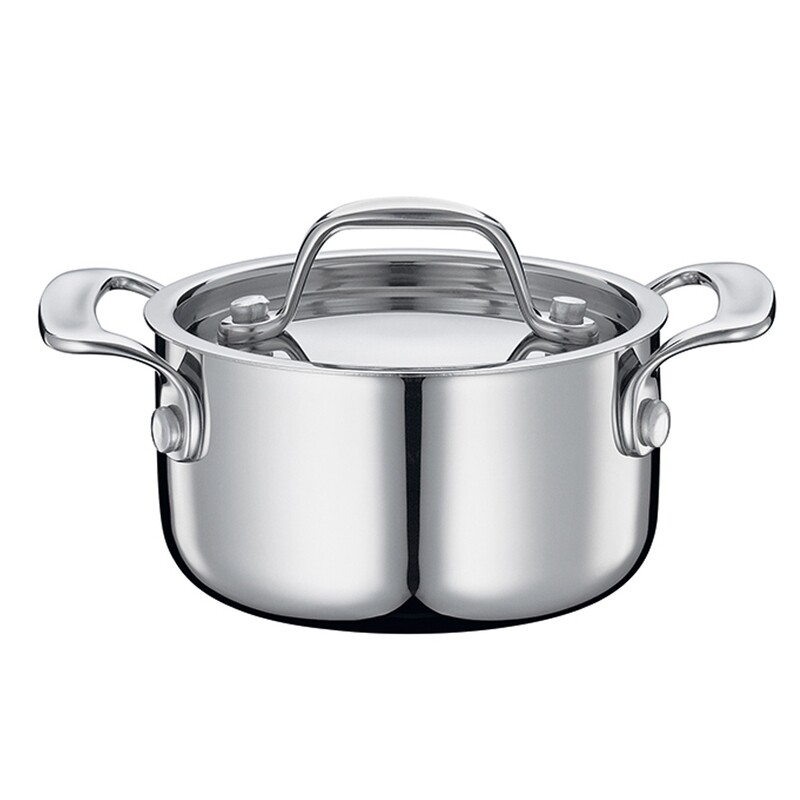 Spring - Casseruola alta con coperchio CRISTAL