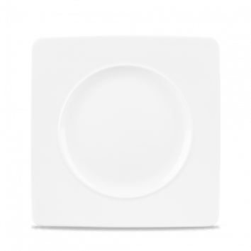 MEDIUM RIM SQUARE PLATE 21 cm MEDIUM RIM SQUARE PLATE 21 cm