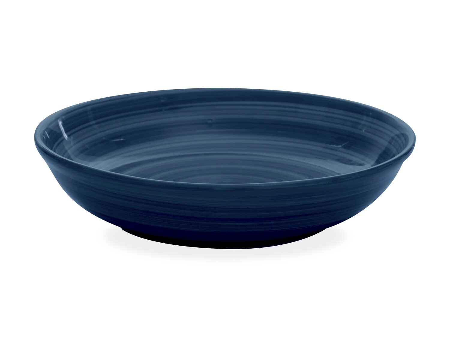 Zafferano - Risottiera - Decoro pallino - Blu Zafferano - Risottiera - Decoro pallino - Blu