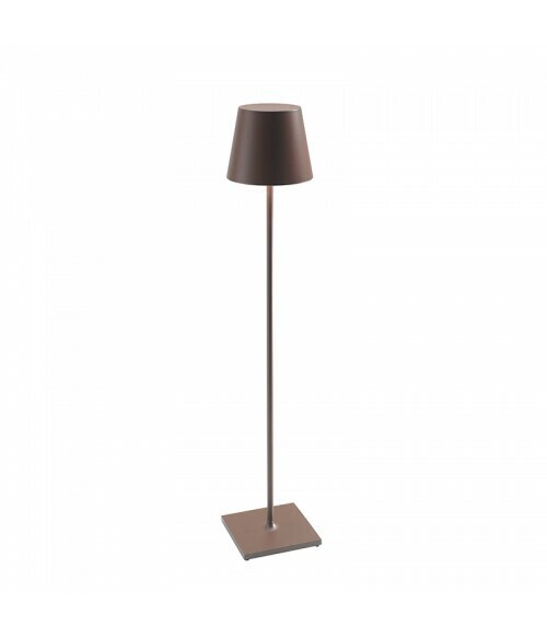 Lampada da Terra/Tavolo Poldina Pro XXL Corten - Zafferano Lampada da Terra/Tavolo Poldina Pro XXL Corten - Zafferano