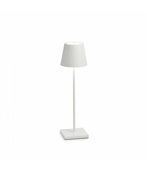 Lampada da Tavolo Poldina Pro Bianco - Zafferano Lampada da Tavolo Poldina Pro Bianco - Zafferano