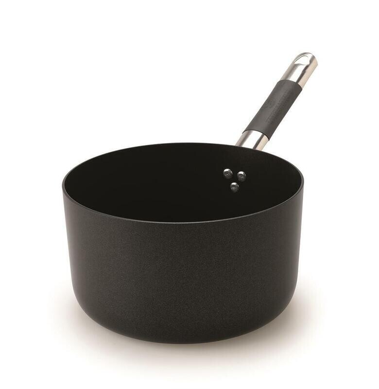Casseruola Fonda 1 Manico 20 cm Al Black 105SSC Agnelli