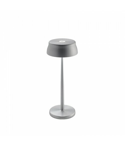 Lampada da tavolo Sister Light Aluminio - Zafferano