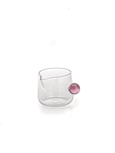 Zafferano - Salsiera - Vetro Colorato - Rosa Zafferano - Salsiera - Vetro Colorato - Rosa