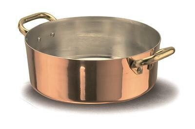 Casseruola Bassa 2 Manici 24 cm 106CU Agnelli Casseruola Bassa 2 Manici 24 cm 106CU Agnelli