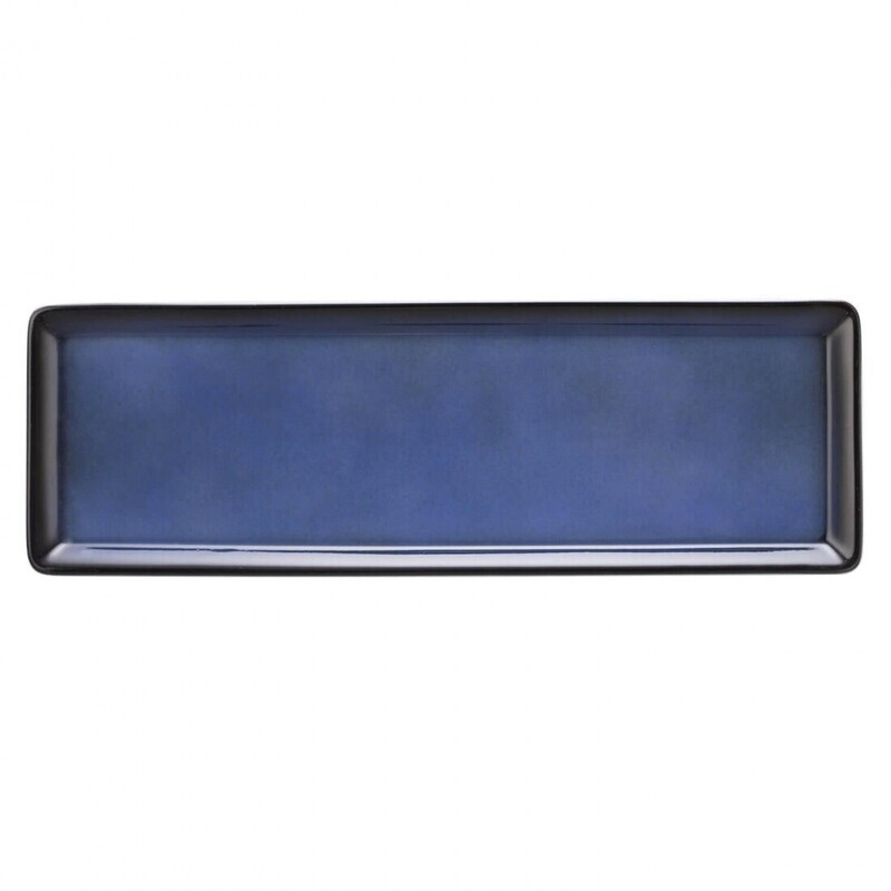 Seltmann Buffet Gourmet - Piano 5170 32,5x10,8 cm Blu Seltmann Buffet Gourmet - Piano 5170 32,5x10,8 cm Blu