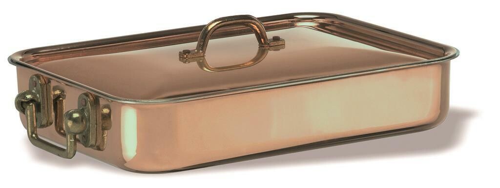 Rostiera Rettangolare 2 Manici 36x26 cm 150CU Agnelli